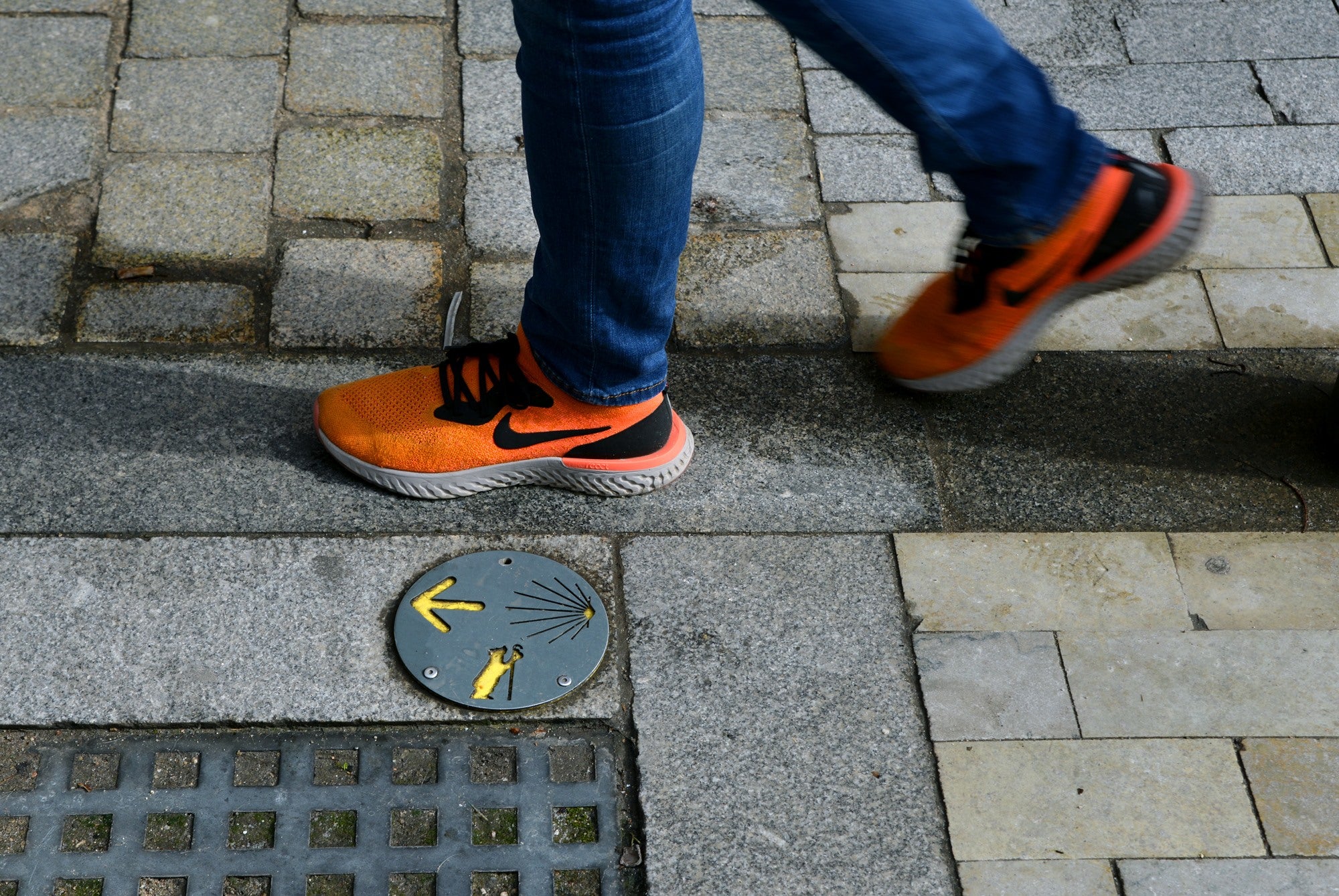 Placa Camino de Santiago Madrid