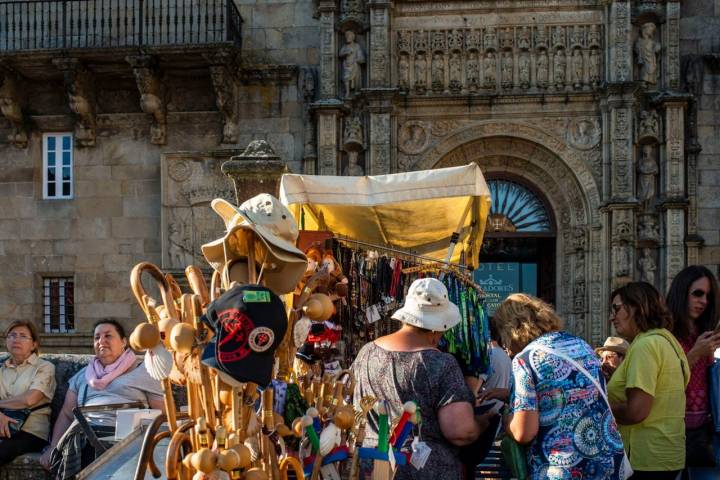 Por muy tópico que sea, ¿cómo te vas a ir de Santiago sin tu concha?