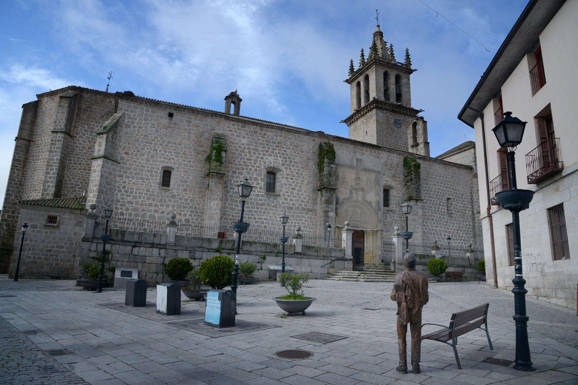 Camino de Santiago Madrileño. Basília de Nuestra Señora de la Asunción. Colmenar Viejo. Foto: © Alfredo Merino 