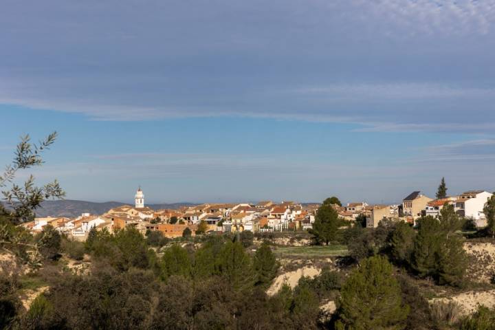 Vista del pueblo de Carrícola.