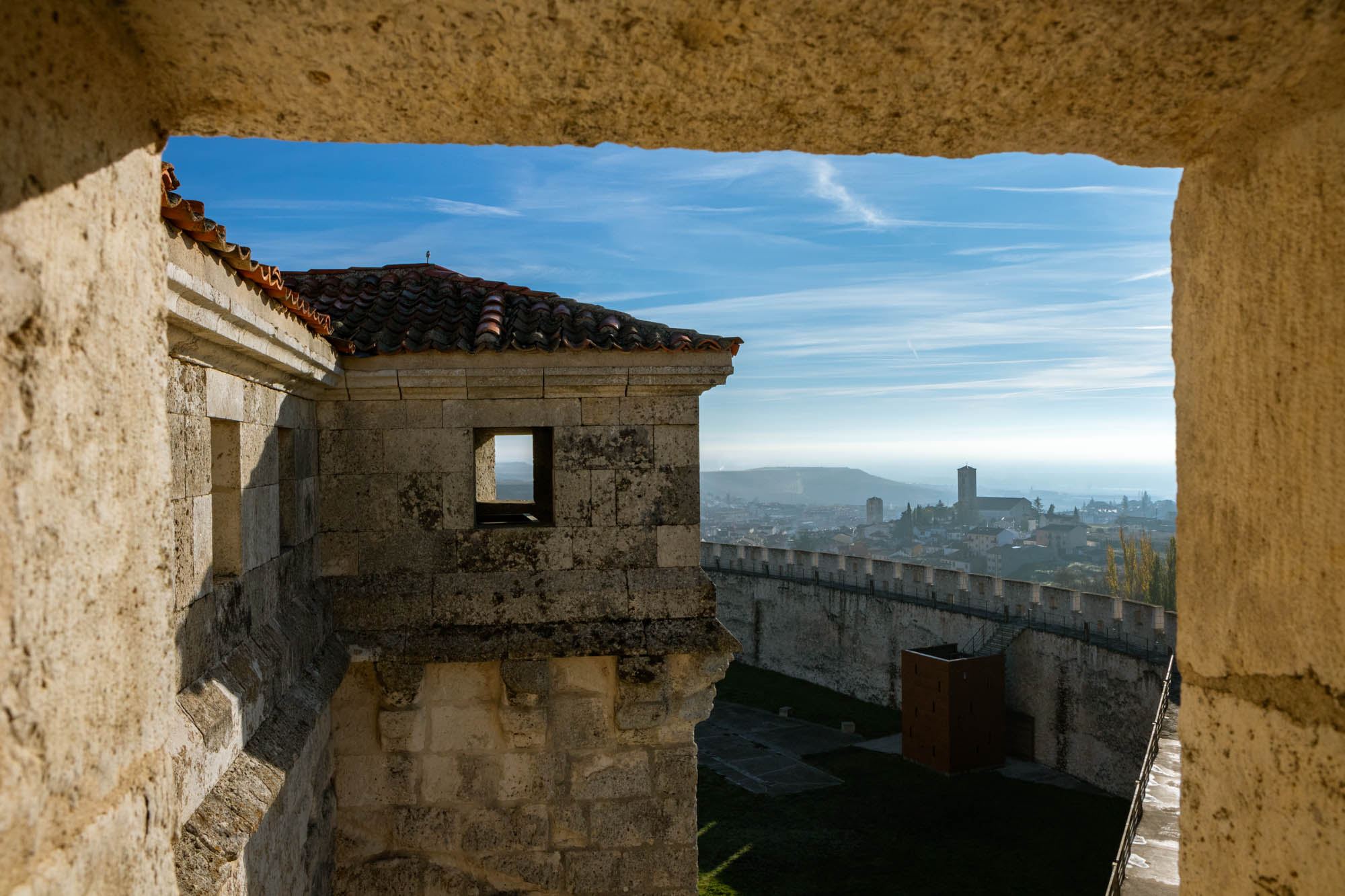 Vistas desde la fachada sur