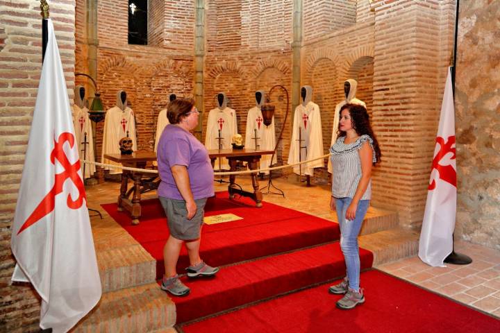 La capilla, un pedazo de historia del castillo.