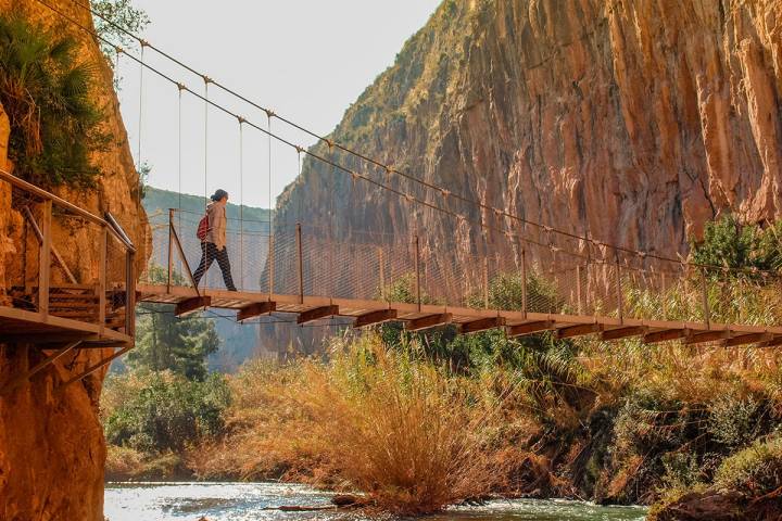 Uno de los puentes de Chulilla.