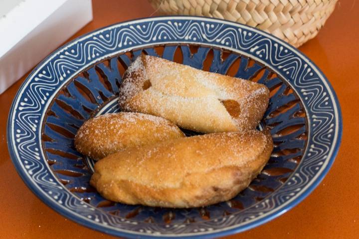 Los 'flaones', uno de los dulces típicos de la zona de Morella.