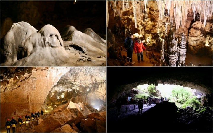 Diferentes formaciones y salas de la Cueva de Valporquero (León) Diferentes formaciones y salas de la Cueva de Valporquero (León)
