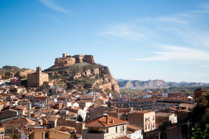 Cueva de los 100 Pilares (Arnedo): Castillo de Arnedo