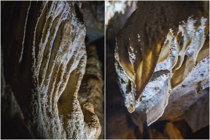 Banderolas cuevas fuentes de León