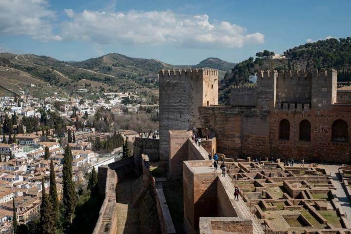 El Albaicín desde la Torre de la Vela.