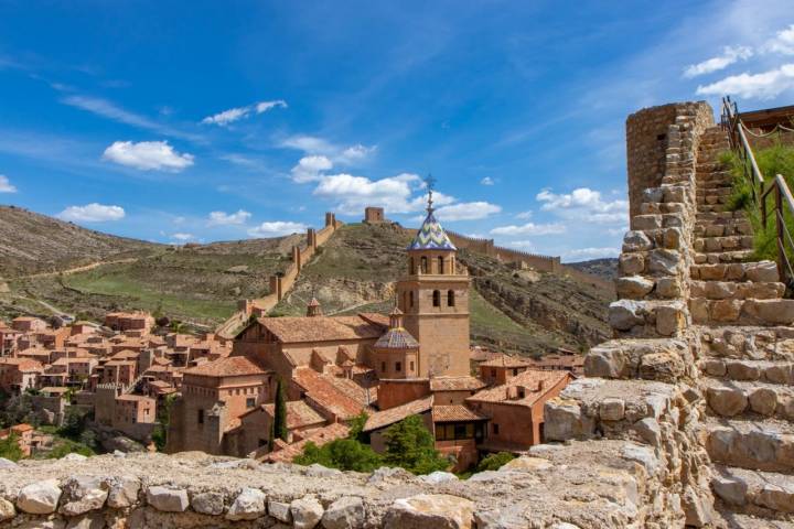 Panorámica de Albarracín desde el castillo