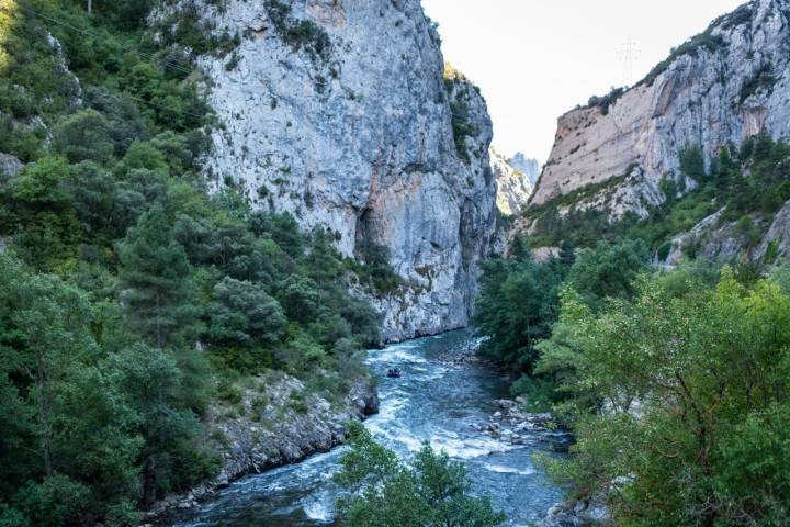 Rafting en el Pirineo de Lleida