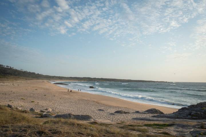 Playas Porto do Son. Espiñeirido