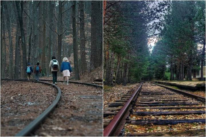 Las vías, uno de los escenarios más vistos en la serie. Fotos: D.R. Alexandro Lacadena - Todos los derechos reservados.