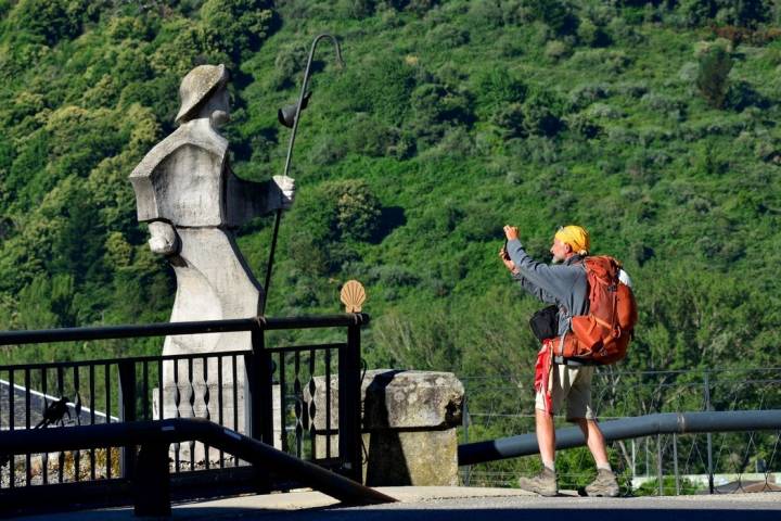 Selfie Camino Santiago