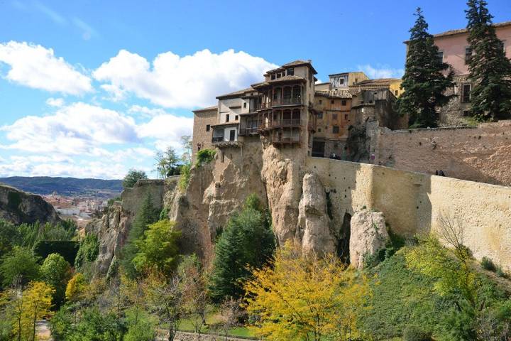 Cuenca: Casas colgantes de la ciudad. Foto: Alfredo Merino | Marga Estebaranz