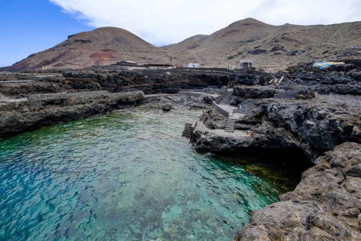 Vista general del Charco Manso en El Hierro