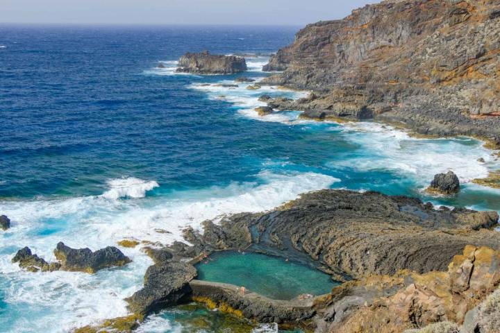 Vista del Pozo de las Calcosas