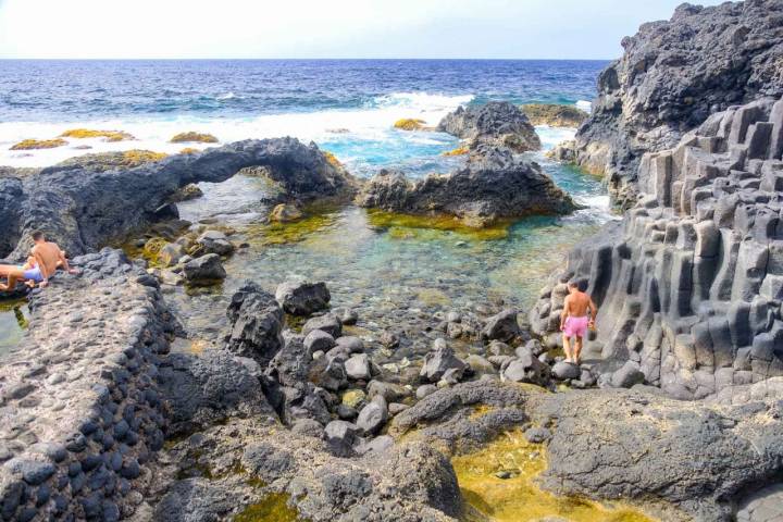 Otra zona de baño en el Charco Azul