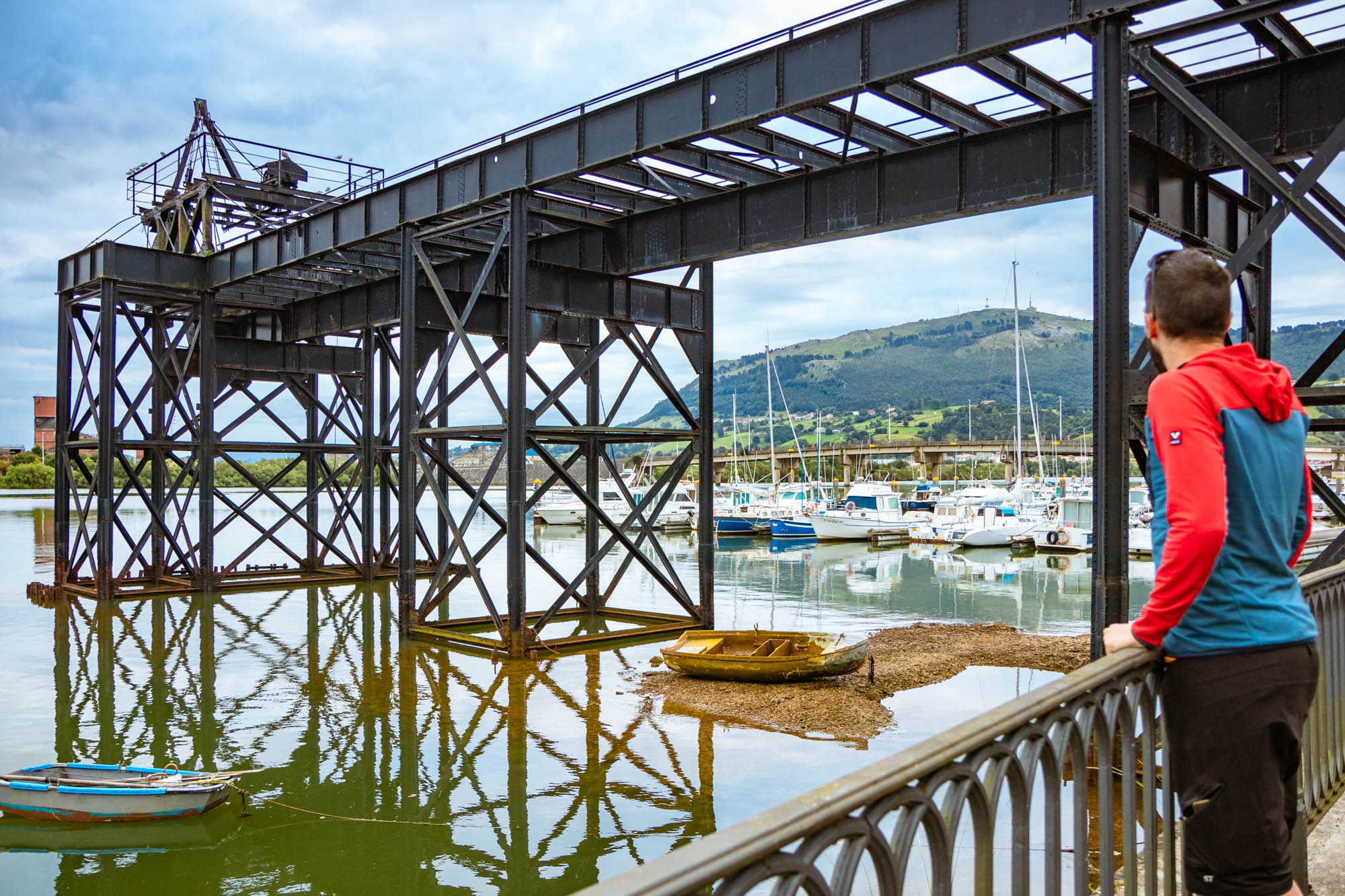 Cargadero de Orconera, conocido como puente de los ingleses, era el punto final del ferrocarril de la mina de Obregón, en la sierra de Cabarga.
