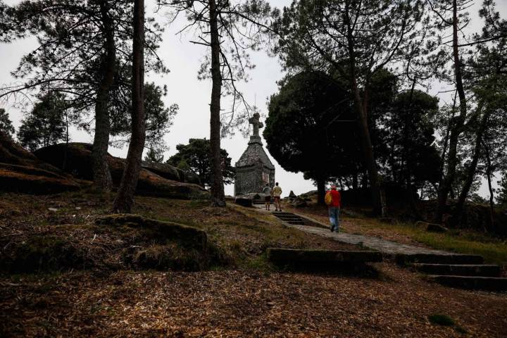 Caminos en el Monte Aloia.