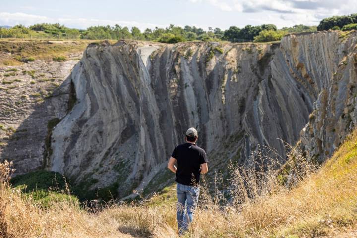 Flysch de Bizkaia en Getxo estratos