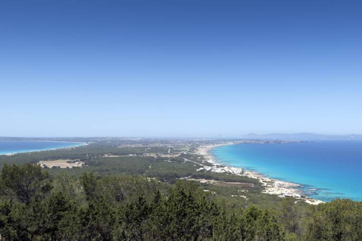 Formentera, horizonte verdiazul. Foto: shutterstock.