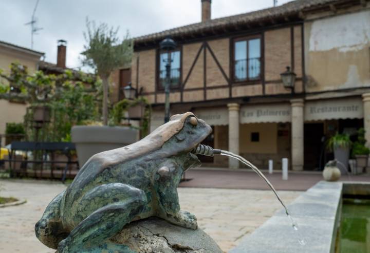 Fachada de Hostería de los Palmeros en Frómista (Palencia)