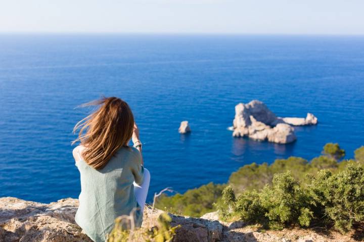 El mirador de Las Puertas del Cielo (Ibiza)