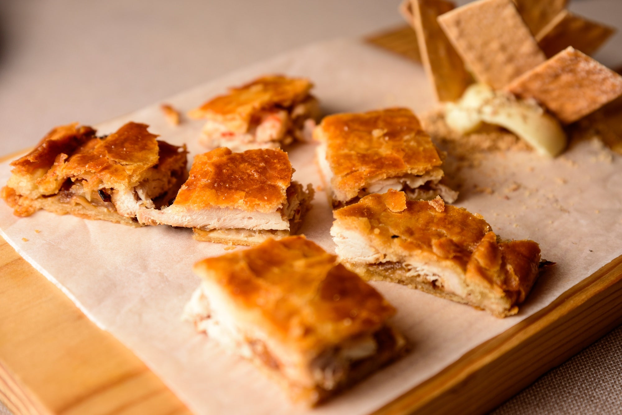 Empanada casera de bonito.