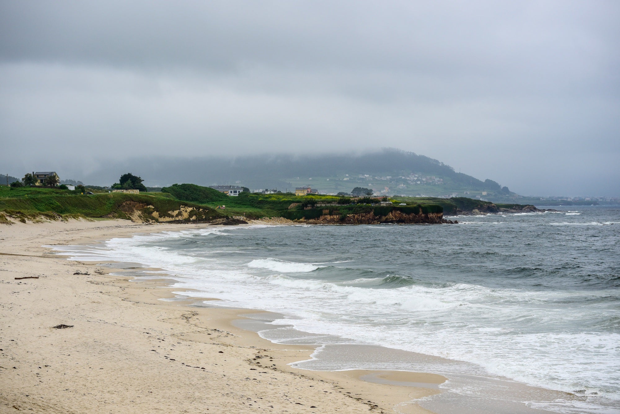 La playa de Llás, en Foz.