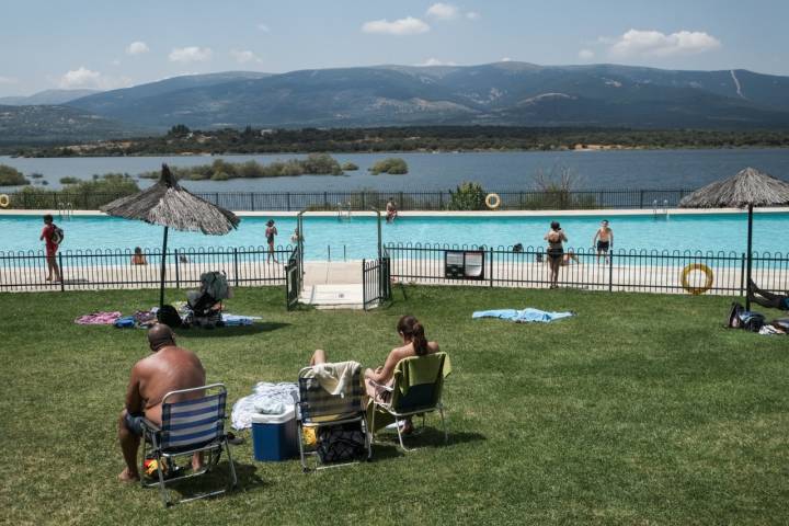 Las vistas hacía la Sierra del Guadarrama son espectaculares