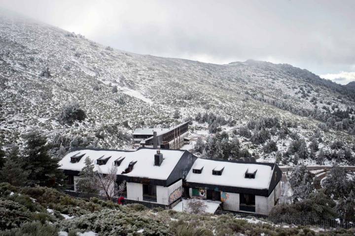 El mítico Club Alpino, hoy en ruinas.