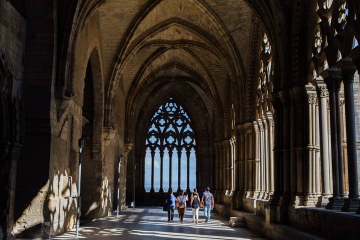 13/08/2018. Lleida. Iglesia de la Seu Vella. Claustro. Foto de César Cid