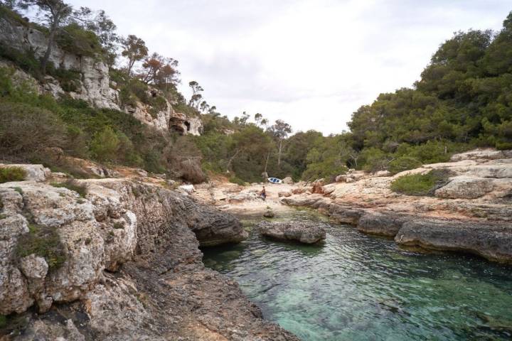 Playas de Santanyí (Mallorca): Caló S'Almunia