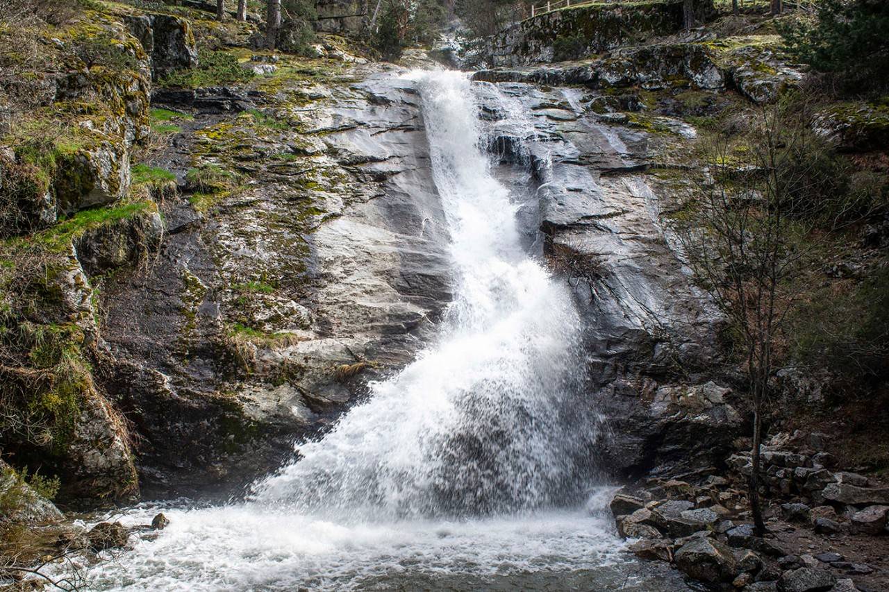 Cascadas de Sierra de Guadarrama.