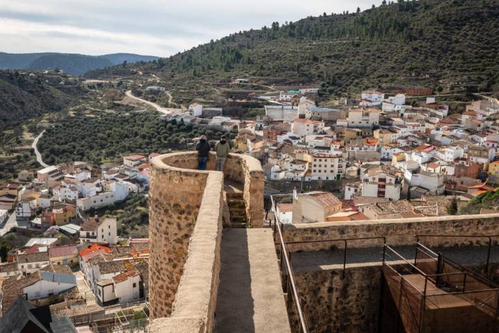 Vistas de Enguídanos desde su castillo