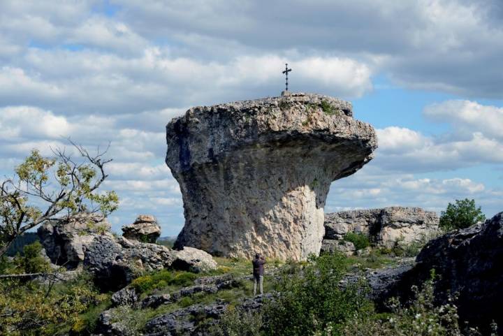 Conocida como 'La Mesa', forma parte del paraje natural de Las Tuerces.