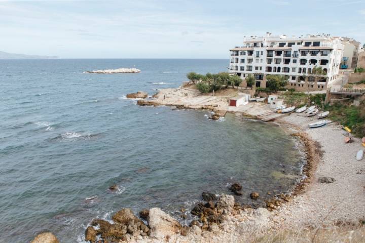 Anchoas de L'Escala: bahía de L'Escala