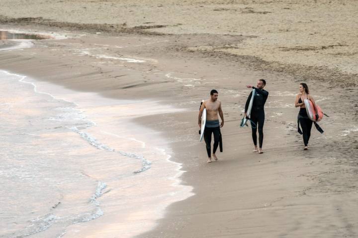 Surfistas Mazarrón