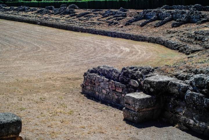 En el Circo Romano se celebraban las carreras de cuadrigas, que hemos visto en películas como 'Ben-Hur'.