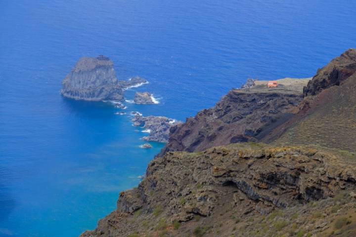 Vista de los Roques de Salmor desde el Mirador de la Peña.