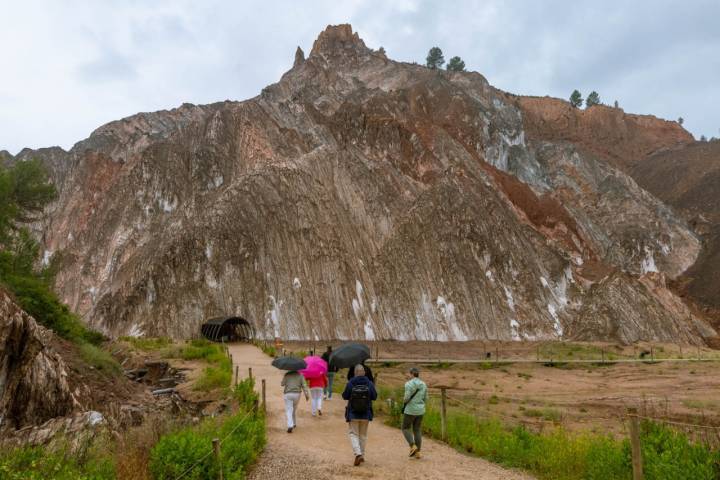 La Montaña de la Sal desde el exterior.