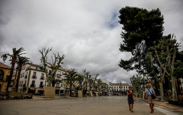 plaza de españa baeza