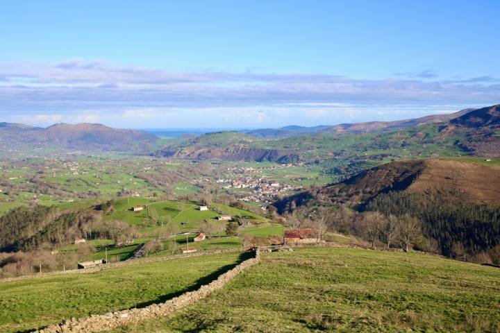 Vistas desde el Mirador de Braguía.