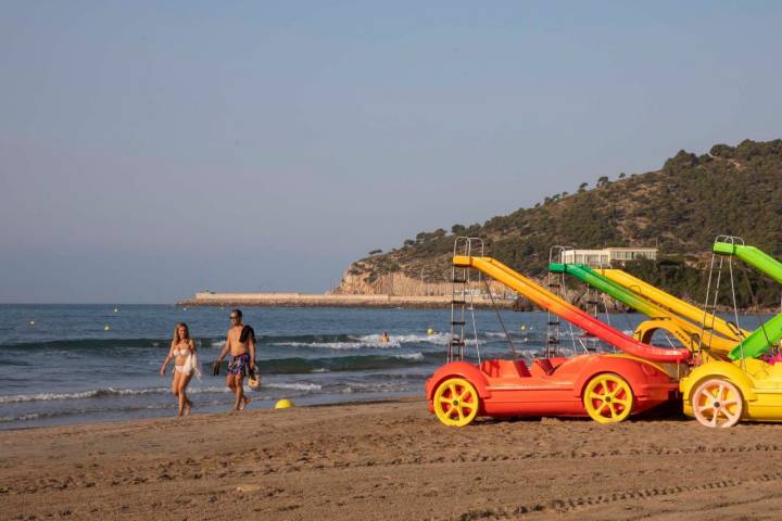 Paseando por la Playa de la Concha.