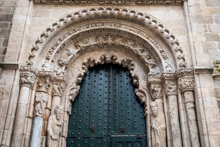 Pórtico catedral Ourense San Martiño