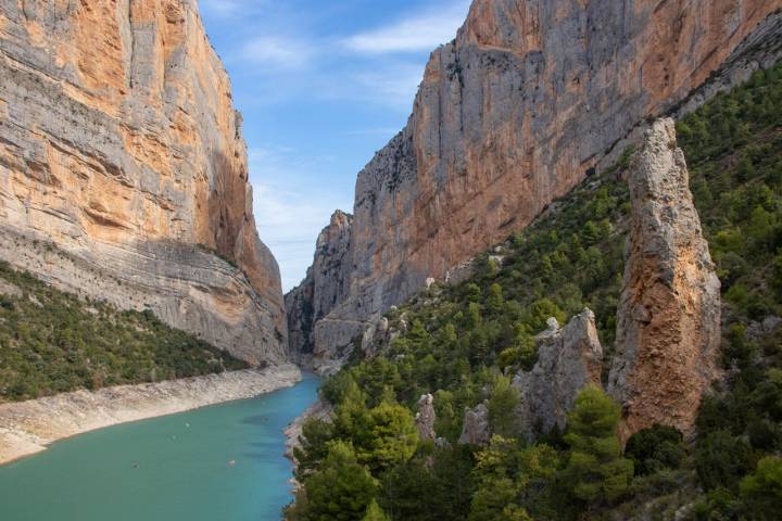 El paisaje es de lo más cautivador.