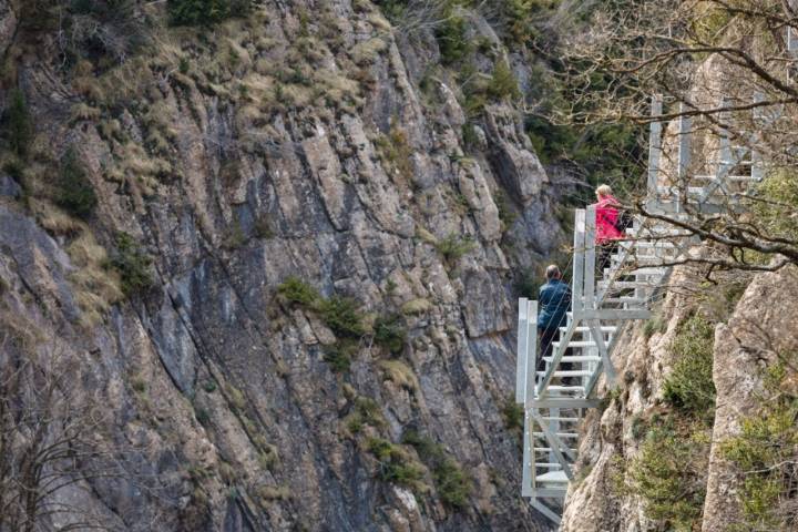 Pasarelas Panticosa (Huesca): altura