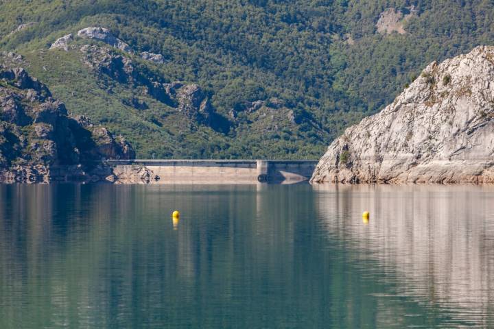 La presa. No se puede ir más allá.