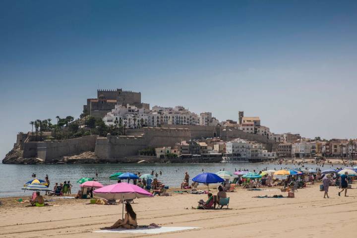 Peñíscola. Castillo y playa