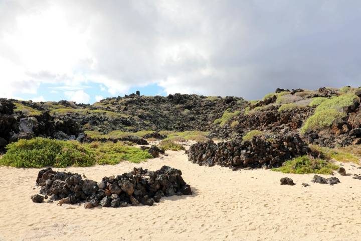 Playas Lanzarote Caletón Blanco